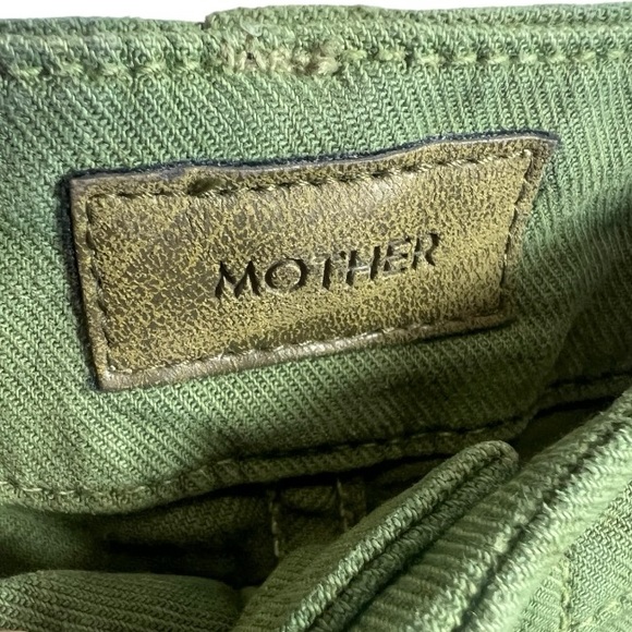 Mother High Waisted Seamed Curb Side Heel Pants 28 - Picture 4 of 14